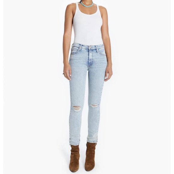 Mother Denim Mid Rise Dazzler Jean in Marrakesh Nights size 27 - Picture 3 of 12